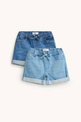 Multipack of 2 - denim shorts
