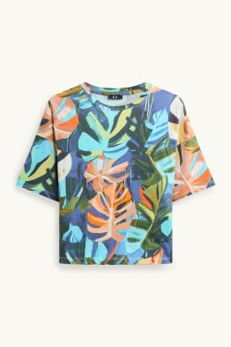 T-shirt - relaxed fit - we wzorek