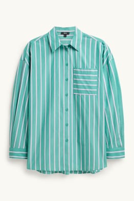 Hemdbluse - gestreift