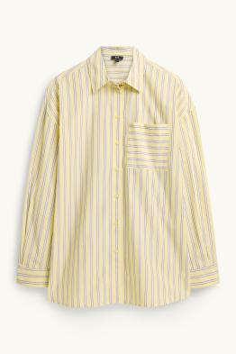 Bluzka koszulowa - w paski