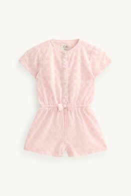 Blümchen - Baby-Jumpsuit