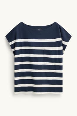 T-Shirt - Regular Fit - gestreift