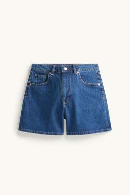 Jeans-Shorts - High Waist - LYCRA®