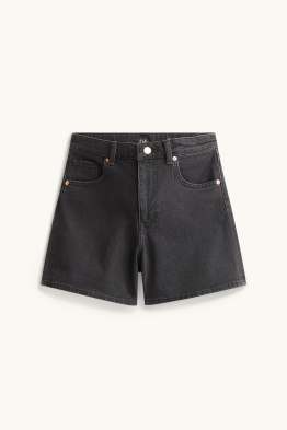 Jeans-Shorts - High Waist - LYCRA®