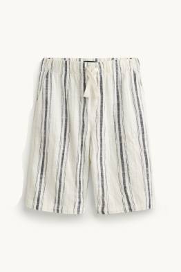 Korte broek - gestreept