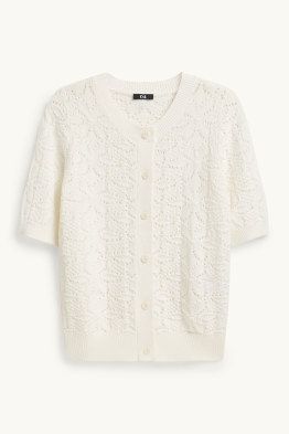 Strickjacke - strukturiert