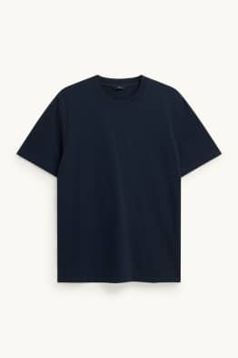 T-Shirt - Regular Fit - gerippt