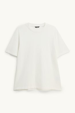T-Shirt - Regular Fit - gerippt