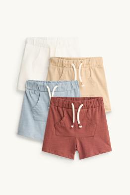 Set van 4 - babyshort