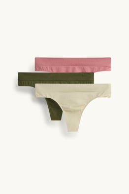 Multipack 3er - String - seamless