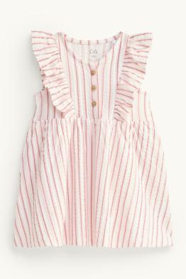 Baby dress - striped