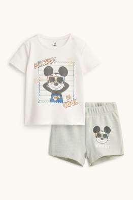 Mickey Mouse - pijama bebeluși - 2 piese