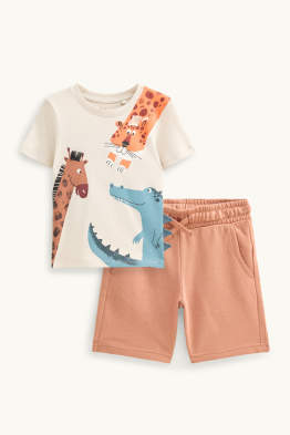 Safari - set - T-shirt en short - 2-delig
