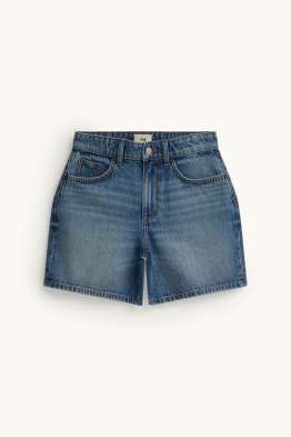 Jeans-Shorts - Mid Waist - Regular Fit