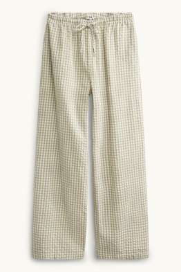 Bas de pyjama - à carreaux