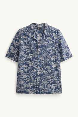 Košile - regular fit - klopový límec - se vzorem