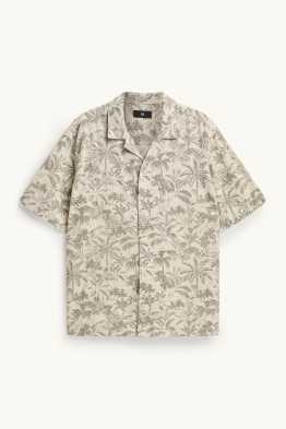 Košile - regular fit - klopový límec - se vzorem