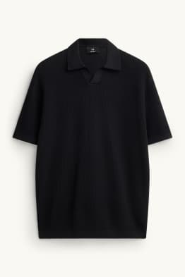 Polo de punt - relaxed fit