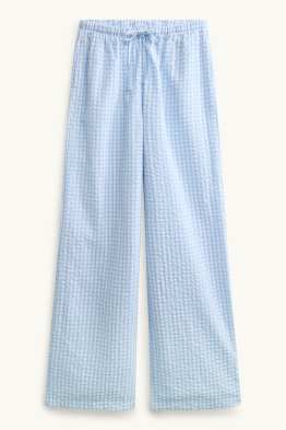 Bas de pyjama - à carreaux