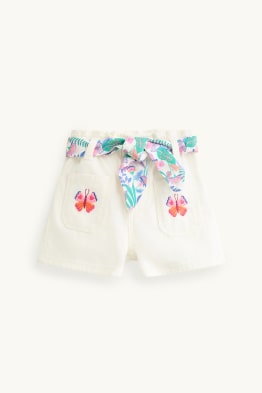 Butterfly - denim shorts