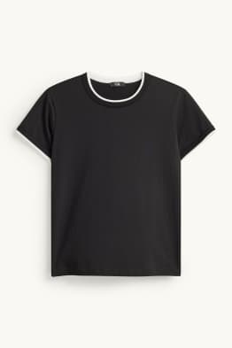 T-Shirt - Regular Fit - 2-in-1-Look