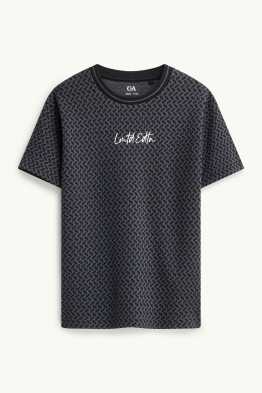 Kurzarmshirt - gemustert