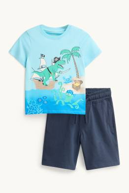 Mar - conjunto - camiseta de manga corta y pantalón corto - 2 prendas