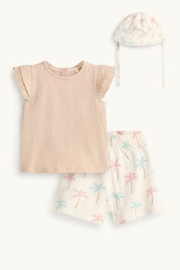 Palme - Baby-Outfit - 3 teilig