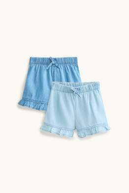 Multipack 2er - Shorts - Jeans-Look