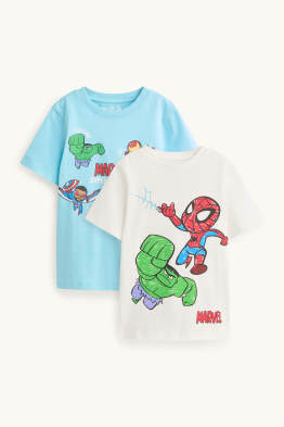 Wielopak, 2 szt. - Marvel - koszulka z krótkim rękawem