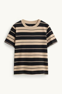 Tričko - slim fit - pruhované