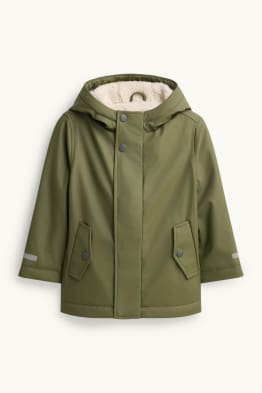 Tiger - rain jacket with hood - lined - waterproof