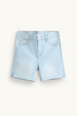 Jeans-Shorts - Mid Waist - LYCRA®