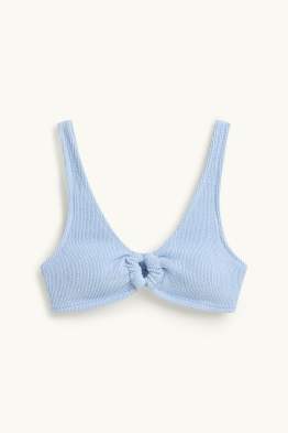 Bikini-Top mit Bügel - wattiert - strukturiert