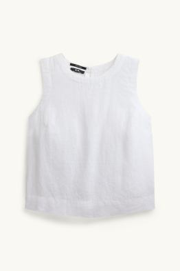 Leinen-Bluse