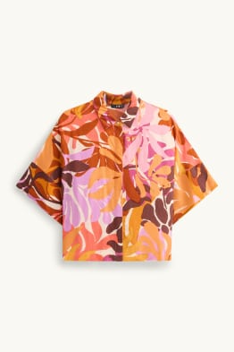 Camicetta - fantasia - tessuto tramato