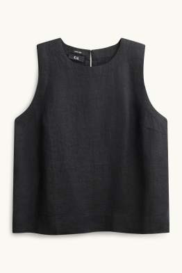 Leinen-Bluse