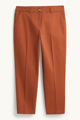 Stoffhose - Mid Waist - Tapered Fit