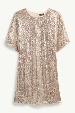 Pailetten-Kleid
