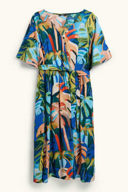 A-Linien Kleid - gemustert