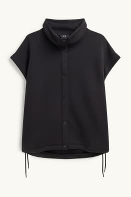 Gilet sans manches en molleton