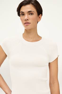 Strickpullover - kurzarm