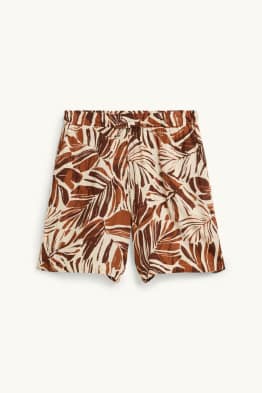Cheesecloth shorts - patterned