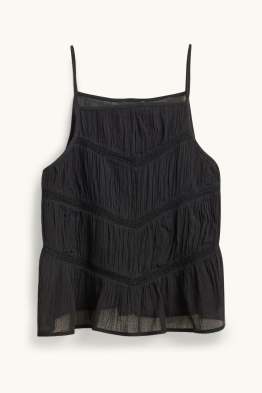 Blusentop - Broderie Anglaise