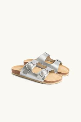 Sandals - faux leather
