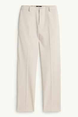 Pantalon de costume - regular fit - à rayures