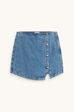 Jupe-short en jean