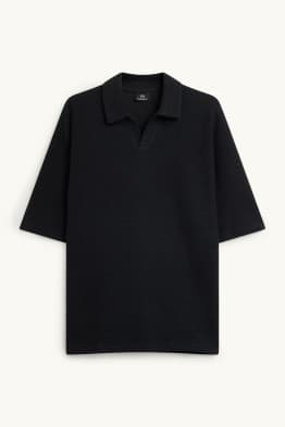 Strick-Poloshirt - Relaxed Fit