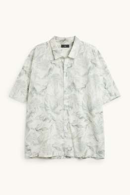 Hemd - Regular Fit - strukturiert - gemustert