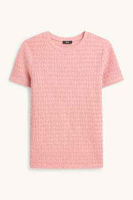 Camiseta - regular fit - con textura